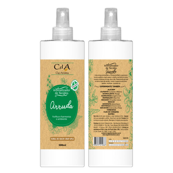 Aromatizador de Tecidos Arruda 500ml