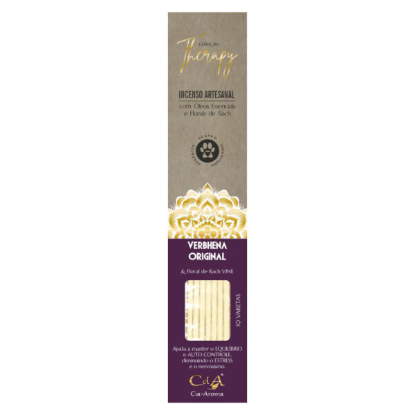 Therapy Incenso Vareta Verbhena Original  e Floral de Bach VINE